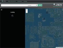 Tablet Screenshot of maps.secondlife.com